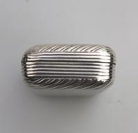 Good French Solid Silver Reeded Rectangular Snuff Box c.1830 (6 of 10) Good French Solid Silver Reeded Rectangular Snuff Box c.1830 (6 of 10)