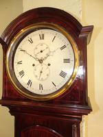 Scottish Georgian Mahogany Longcase Clock - Round Dial (4 of 10) Scottish Georgian Mahogany Longcase Clock - Round Dial (4 of 10)