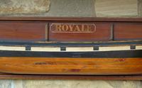 Antique Half Hull Iron Ship Royale (3 of 6) Antique Half Hull Iron Ship Royale (3 of 6)