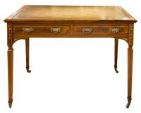 Victorian Rosewood & Mahogany Writing Table (3 of 5) Victorian Rosewood & Mahogany Writing Table (3 of 5)