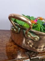 Two-Handled Copper Serving Pan c1890 (6 of 7) Two-Handled Copper Serving Pan c1890 (6 of 7)