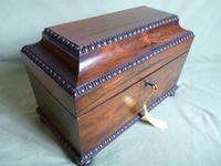 Rosewood Twin Canisters + Bowl Tea Caddy c.1840 (3 of 16) Rosewood Twin Canisters + Bowl Tea Caddy c.1840 (3 of 16)