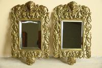 Pair of Brass Wall Mirrors (7 of 10) Pair of Brass Wall Mirrors (7 of 10)
