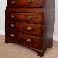 Georgian Chest on Chest of Drawers Inlaid Mahogany (4 of 12) Georgian Chest on Chest of Drawers Inlaid Mahogany (4 of 12)