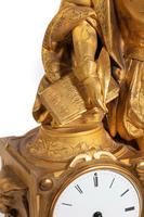 Very Fine Quality 19th Century Gilt Bronze & Bronze Mantel Clock (2 of 10) Very Fine Quality 19th Century Gilt Bronze & Bronze Mantel Clock (2 of 10)