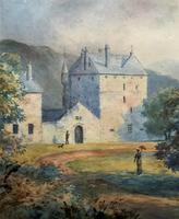 Fine 19th Century Regency Gilt Show-Framed Castle Landscape Watercolour Painting (11 of 14) Fine 19th Century Regency Gilt Show-Framed Castle Landscape Watercolour Painting (11 of 14)