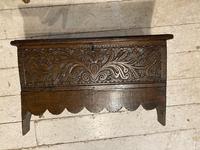 Small Carved Oak Coffer Mainly Late 17th / 18th Century (2 of 8) Small Carved Oak Coffer Mainly Late 17th / 18th Century (2 of 8)