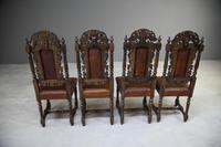 4 Carved Oak Dining Chairs (9 of 13) 4 Carved Oak Dining Chairs (9 of 13)