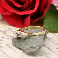 The Vintage Brilliant Cut Foliate Diamond Ring (4 of 5) The Vintage Brilliant Cut Foliate Diamond Ring (4 of 5)