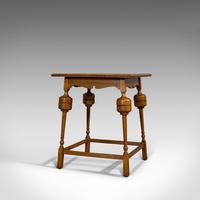 Antique Occasional Table, English, Oak, Side, Wine, Arts & Crafts, Edwardian (7 of 10) Antique Occasional Table, English, Oak, Side, Wine, Arts & Crafts, Edwardian (7 of 10)