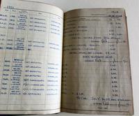 1950's Hand Written Flying Log Book with Photographs (2 of 7) 1950's Hand Written Flying Log Book with Photographs (2 of 7)