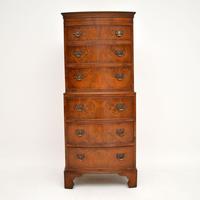 Antique Figured Walnut Chest on Chest (3 of 9) Antique Figured Walnut Chest on Chest (3 of 9)