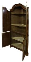 Geo III Style Walnut Corner Cabinet (2 of 5) Geo III Style Walnut Corner Cabinet (2 of 5)