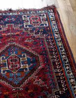 Vintage Persian Handmade Rug with a Vibrant Red & Blue Ground (4 of 8) Vintage Persian Handmade Rug with a Vibrant Red & Blue Ground (4 of 8)