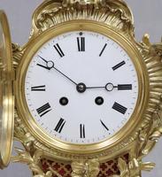 French Rococo Style Brass & Gilt Mantel Clock by Japy Freres (3 of 10) French Rococo Style Brass & Gilt Mantel Clock by Japy Freres (3 of 10)