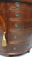 Mahogany Inlaid Demi Loon Cabinet (11 of 11) Mahogany Inlaid Demi Loon Cabinet (11 of 11)