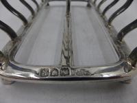 Good Quality Antique Silver Toast Rack London 1905 (2 of 5) Good Quality Antique Silver Toast Rack London 1905 (2 of 5)
