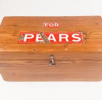 Pears Enamel Advertising Pine Box (3 of 7) Pears Enamel Advertising Pine Box (3 of 7)