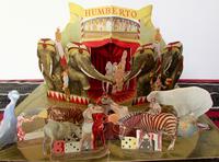 1950 Humberto by Voitech Kubasta, Pop up Circus Book (3 of 4) 1950 Humberto by Voitech Kubasta, Pop up Circus Book (3 of 4)