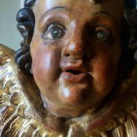 Antique Bust, Tete ď Angelot Putti, Cherub Carving (4 of 5) Antique Bust, Tete ď Angelot Putti, Cherub Carving (4 of 5)