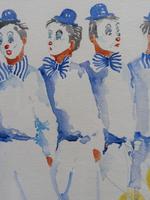 Watercolour Clowns with Tellow Balloons Listed Irish Artist Judith Caulfield Walsh (5 of 10) Watercolour Clowns with Tellow Balloons Listed Irish Artist Judith Caulfield Walsh (5 of 10)