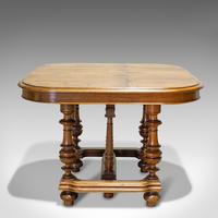Large Antique Extending Dining Table, French, Walnut, Seats 4-10 c.1900 (8 of 12) Large Antique Extending Dining Table, French, Walnut, Seats 4-10 c.1900 (8 of 12)