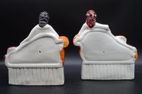 Unusual Pair of Mid 19th Century Staffordshire Reclining Figures (4 of 5) Unusual Pair of Mid 19th Century Staffordshire Reclining Figures (4 of 5)
