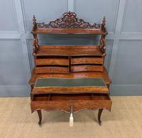 19th Century Plum Pudding Mahogany Bonheur Du Jour (8 of 19) 19th Century Plum Pudding Mahogany Bonheur Du Jour (8 of 19)