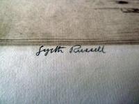 Gyrth Russell Signed " Church " Etching (3 of 3) Gyrth Russell Signed " Church " Etching (3 of 3)