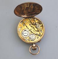 Antique Ladies 9ct Solid Gold Cased Fob Watch & Travelling Watch Holder c.1909 (5 of 7) Antique Ladies 9ct Solid Gold Cased Fob Watch & Travelling Watch Holder c.1909 (5 of 7)