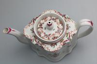 Very Pretty Georgian New Hall Porcelain Lozenge Teapot 195 c.1780 (6 of 8) Very Pretty Georgian New Hall Porcelain Lozenge Teapot 195 c.1780 (6 of 8)