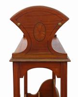 Victorian 19th Century Satin Walnut Bookcase / Book Trough (4 of 6) Victorian 19th Century Satin Walnut Bookcase / Book Trough (4 of 6)