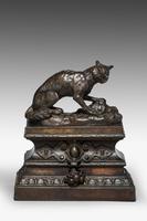 Pair of Bronze Foxes (2 of 4) Pair of Bronze Foxes (2 of 4)