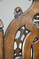Victorian Gothic Revival Oak Hall Chair (9 of 12) Victorian Gothic Revival Oak Hall Chair (9 of 12)