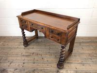 Antique Mahogany Desk with Barley Twist Supports (8 of 13) Antique Mahogany Desk with Barley Twist Supports (8 of 13)