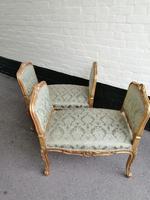 Superb quality pair of 19th century French giltwood window seats (8 of 8) Superb quality pair of 19th century French giltwood window seats (8 of 8)