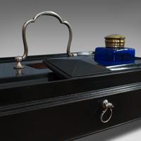 Antique Double Inkwell, English, Mahogany, Desk Tidy, Aesthetic Period, 1880 (7 of 10) Antique Double Inkwell, English, Mahogany, Desk Tidy, Aesthetic Period, 1880 (7 of 10)