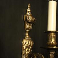 French 19th Century Pair of Bronze Antique Wall Sconces (9 of 10) French 19th Century Pair of Bronze Antique Wall Sconces (9 of 10)