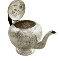 Antique Victorian Sterling Silver Teapot 1896 (9 of 10) Antique Victorian Sterling Silver Teapot 1896 (9 of 10)