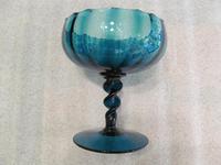 Fine Quality 19th Century Turquoise Glass Pedestal Bowl (5 of 5) Fine Quality 19th Century Turquoise Glass Pedestal Bowl (5 of 5)