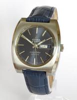 Watch : Gents 1970s Cyma Conquistador Wrist Watch (1 of 5)