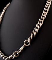 Antique Silver Albert Watch Chain, Heavy (11 of 13) Antique Silver Albert Watch Chain, Heavy (11 of 13)