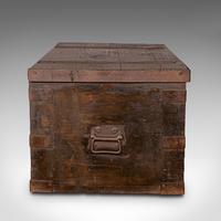Antique Steamer Trunk, English, Pine, Iron, Carriage Chest, Victorian c.1860 (5 of 12) Antique Steamer Trunk, English, Pine, Iron, Carriage Chest, Victorian c.1860 (5 of 12)