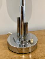 Art Deco Chrome Table Lamp with Opaline Shade (4 of 15) Art Deco Chrome Table Lamp with Opaline Shade (4 of 15)