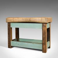 Antique Butcher's Block, English, Beech, Teak, Work Table, Kitchen Island, 1900 (9 of 12) Antique Butcher's Block, English, Beech, Teak, Work Table, Kitchen Island, 1900 (9 of 12)