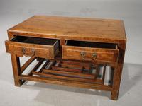 Neat Mid 19th Century Two Drawer Low Table (6 of 9) Neat Mid 19th Century Two Drawer Low Table (6 of 9)