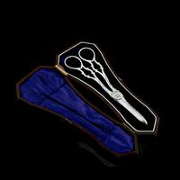 Antique Victorian Solid Silver Grape Scissors with Fine Engravings - John Gilbert 1865 (4 of 13) Antique Victorian Solid Silver Grape Scissors with Fine Engravings - John Gilbert 1865 (4 of 13)
