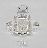Rare Art Nouveau Silver Breakfast Set by Thomas Levesley, Sheffield 1908 (7 of 10) Rare Art Nouveau Silver Breakfast Set by Thomas Levesley, Sheffield 1908 (7 of 10)
