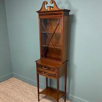 Quality Tall Slim Mahogany Victorian Antique Bookcase (7 of 8) Quality Tall Slim Mahogany Victorian Antique Bookcase (7 of 8)