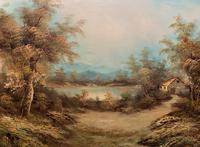 Large Fabulous 20th Century Vintage British Autumn Country Landscape Oil Painting (3 of 12) Large Fabulous 20th Century Vintage British Autumn Country Landscape Oil Painting (3 of 12)